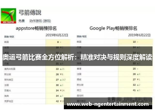 奥运弓箭比赛全方位解析：精准对决与规则深度解读