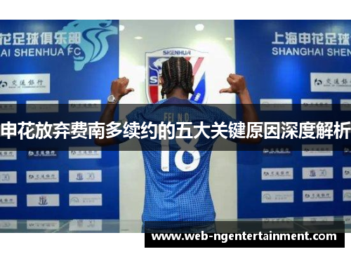 申花放弃费南多续约的五大关键原因深度解析